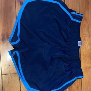 Women's Athletic Shorts - Blue